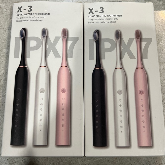 X-3 Sonic Electric Toothbrush, rechargeable with 4 heads - Picture 5 of 5